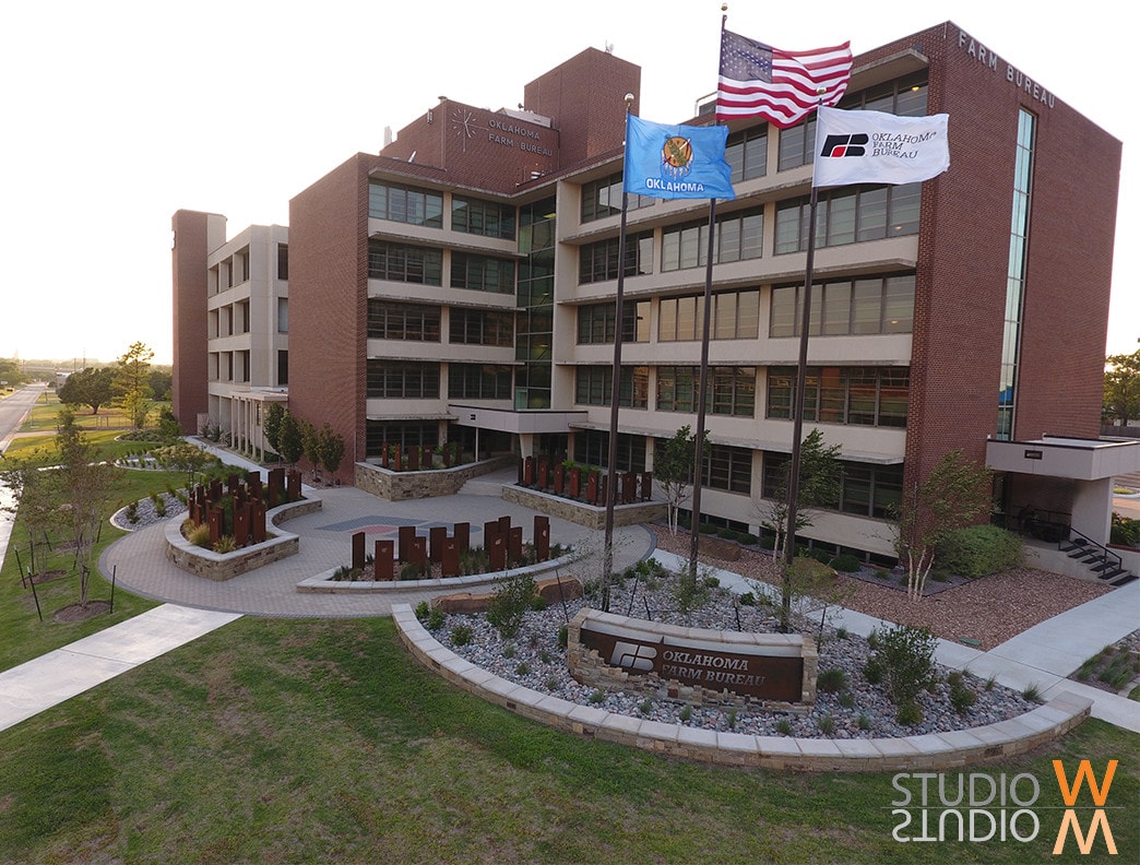 Architectural site plan and built project comparison