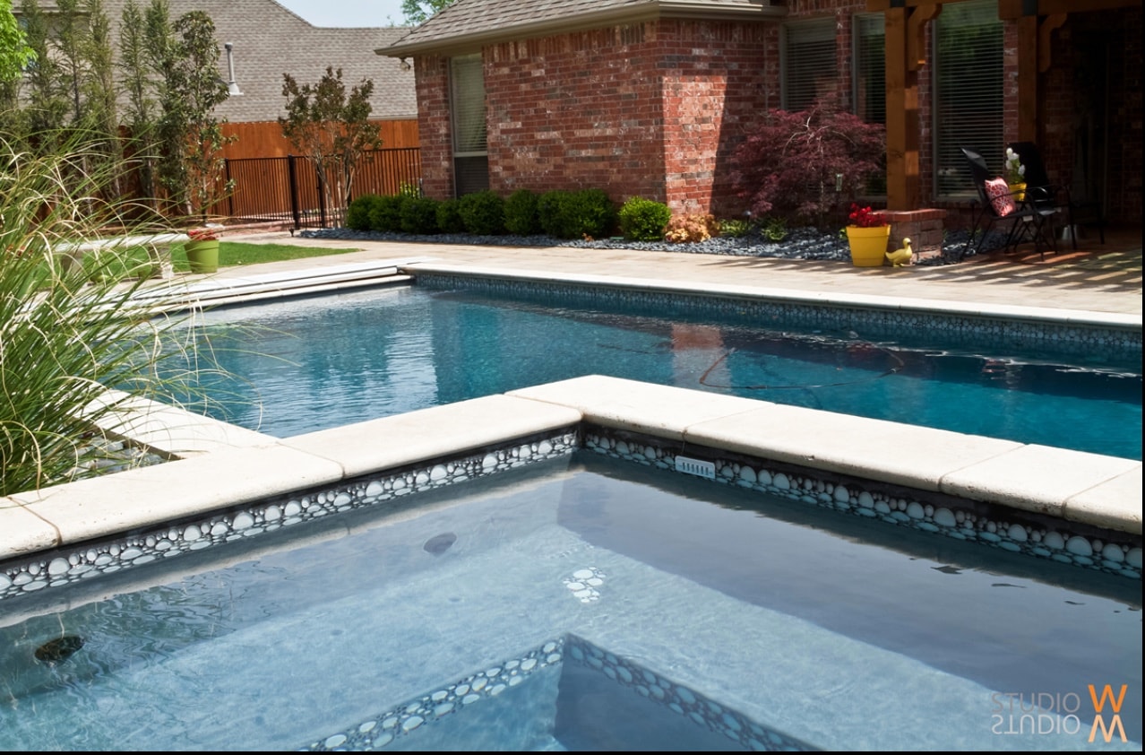 Steeplechase luxury pool and spa installation